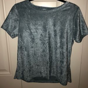 BP Women’s Short-Sleeved Velour Top